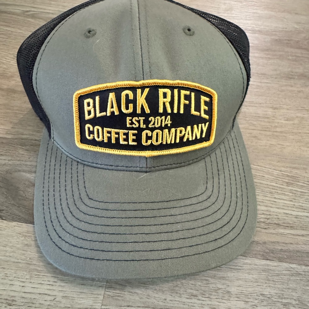 Black Rifle Gray and Black Cap